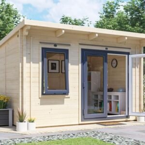Terminator with uPVC INSULATED Log Cabin